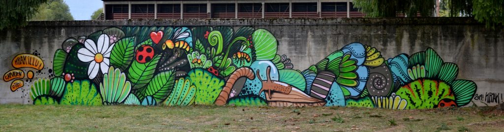 Graffiti Capvern Haute-Pyrénees Arnaud Krak