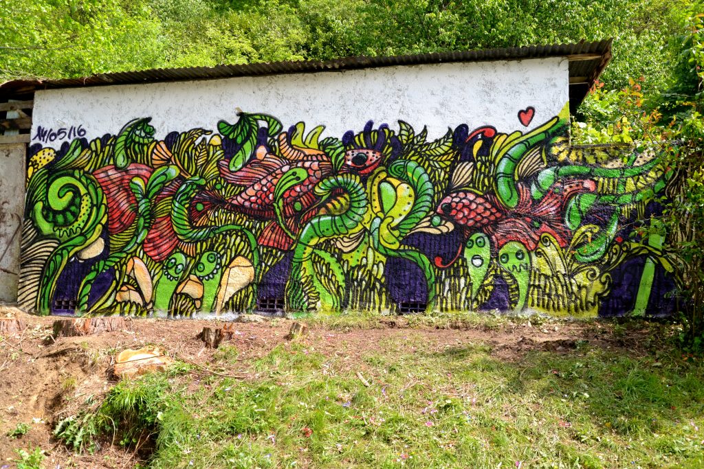 Graffiti Tournay Haute-Pyrénees Arnaud Krak