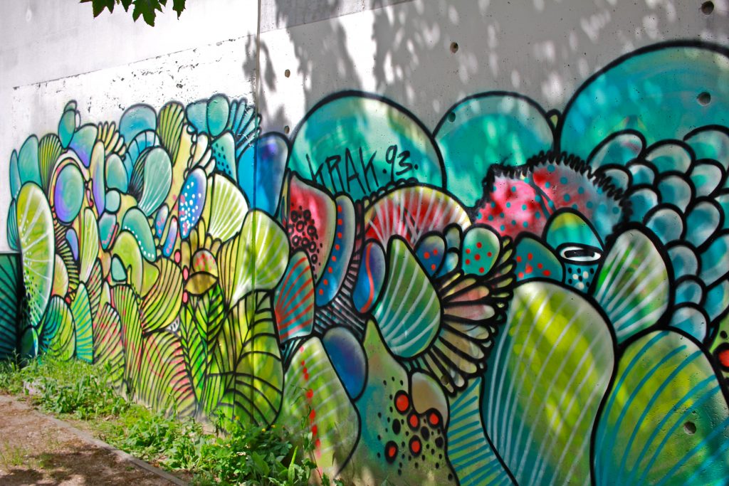 Graffiti Montreuil Haute-Pyrénees Arnaud Krak