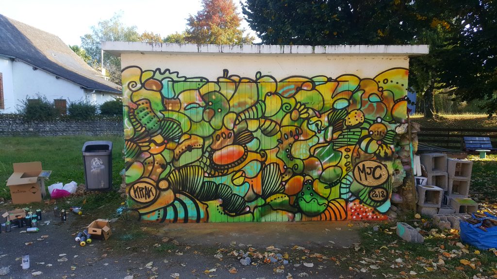 Graffiti Odos Haute-Pyrénees Arnaud Krak