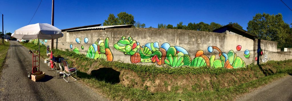Graffiti Tournay Haute-Pyrénees Arnaud Krak